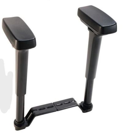 Bosch Rexroth Black Leather Desk Chair
