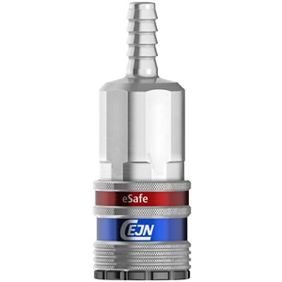 CEJN Aluminium, Steel Male Pneumatic Quick Connect Coupling, 1/4in Hose Barb