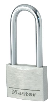 Master Lock Padlock Weatherproof Aluminium Padlock, Keyed Alike, 6mm Shackle, 40mm Body