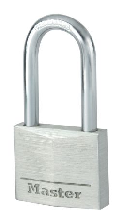 Master Lock Padlock Weatherproof Aluminium Padlock, Keyed Alike, 6mm Shackle, 40mm Body