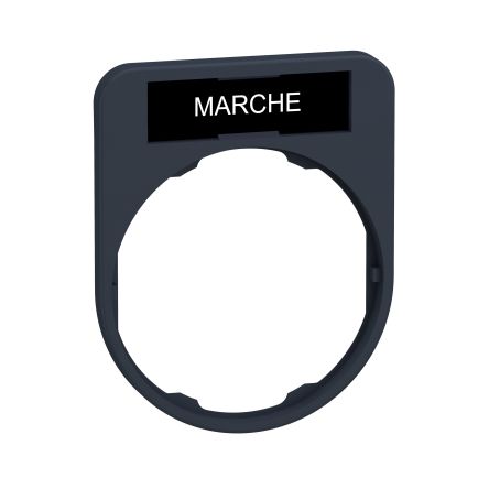 Schneider Electric Legend Holder for Use with Harmony XB4, Harmony XB5, MARCHE