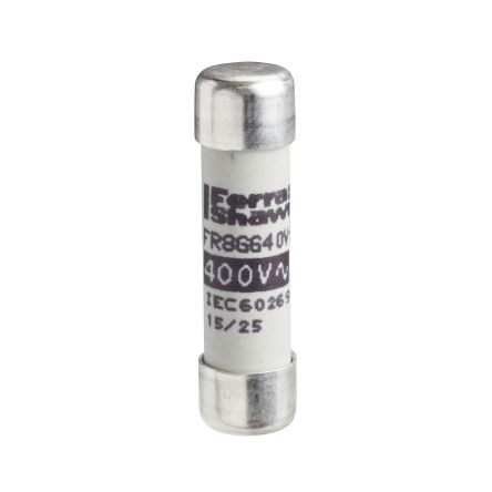 Schneider Electric 8A GG Cartridge Fuse, 8.5 x 31.5mm