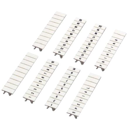 Schneider Electric, Linergy Marking Strip for use with for use with Terminal Blocks