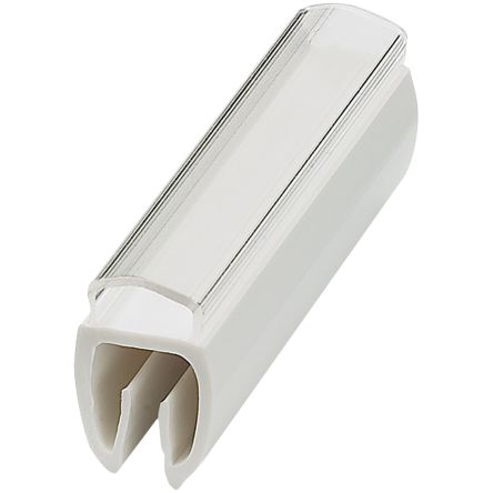 Schneider Electric Linergy TR Clip On Cable Marker, White, 2 → 3.5mm Cable, for Terminal Block, NSYTRABCV23