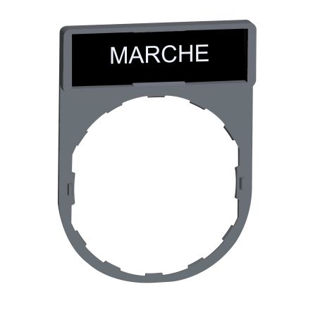 Schneider Electric Legend Holder for Use with Harmony XB4, Harmony XB5, MARCHE