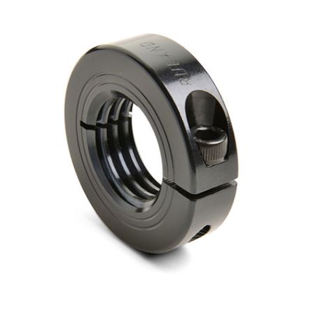 Ruland Shaft Collar, One Piece, Clamp, OD 34mm, W 13mm, Carbon Steel