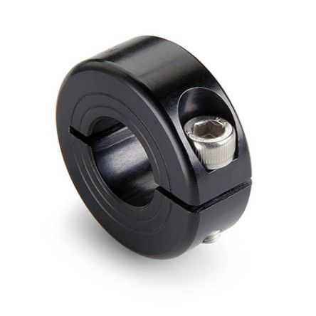 Ruland Shaft Collar, One Piece, Clamp, Bore 35mm, OD 57mm, W 15mm, Aluminium