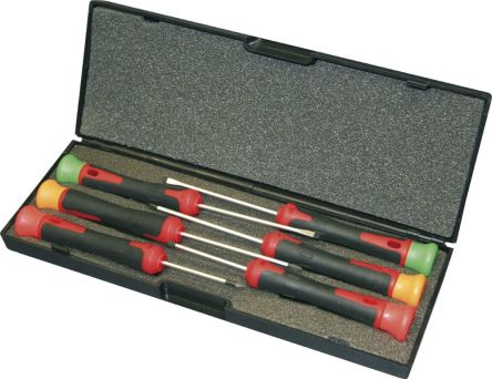 Ega-Master Plusminus Pozidriv Screwdriver Sets, 7-Piece