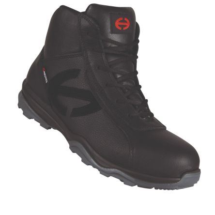 Heckel RUN-R 400 HIGH Black Non Metal Toe Capped Unisex Safety Boots, UK 7, EU 41
