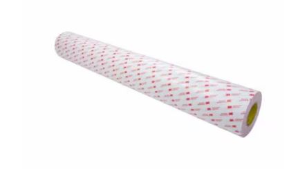 3M 7100281766 Transparent Double Sided Tape, 12mm Thick, Fabric Backing, 12mm x 50m