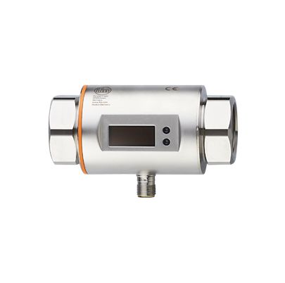 ifm electronic SM8 Series Magnetic Inductive Flow Meter Flow Meter for Water, 6 gph Min, 1584 gph Max