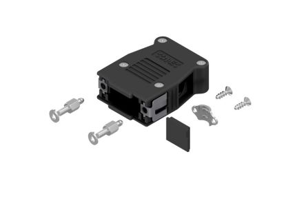 Amphenol Industrial 16-0032 Cable Mount D-sub Connector, with Snap locks