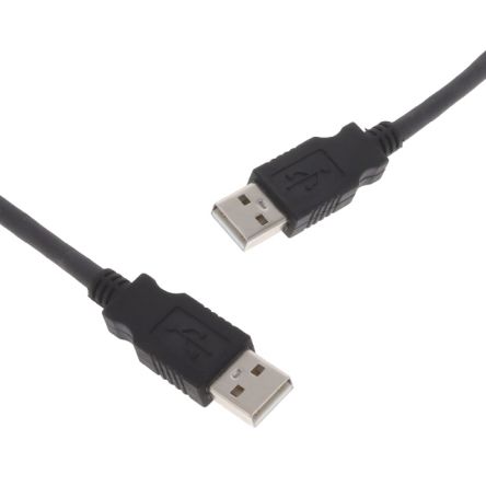 Amphenol Socapex USB 2.0, Male USB A to Male USB A, 3m