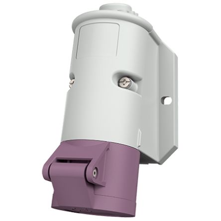 MENNEKES IP44 Industrial Interlock Socket 3P, 16A, 20 → 25 V