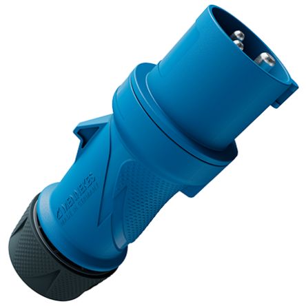 MENNEKES, 135 IP54 Blue, Grey 3P Industrial Power Plug, Rated At 32A, 230 V No