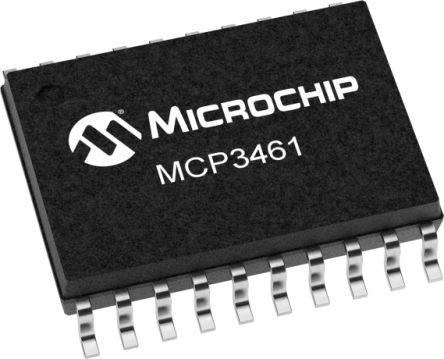 Microchip, 16 bit- ADC 153.6ksps, 20-Pin TSSOP