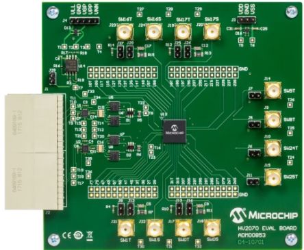 Microchip ADM00853, HV2070 Analog Switch Evalution Board Evaluation Board Evaluation Kit for HV MUX Controller Board