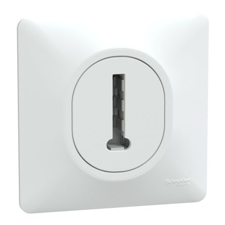 Schneider Electric White Telephone Socket 8-way