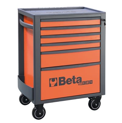 BETA 6 Drawer ABS Wheeled Roller Cabinet
