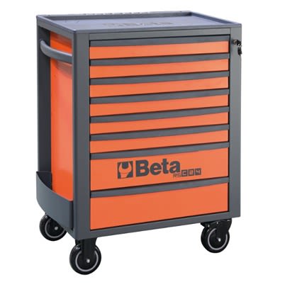BETA 8 Drawer ABS Wheeled Roller Cabinet