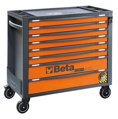 BETA 8 Drawer ABS Wheeled Roller Cabinet