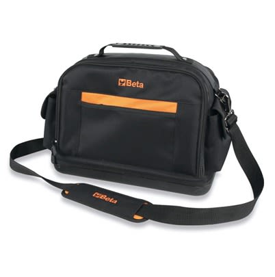 BETA Fabric, Plastic Tool Bag with Shoulder Strap 420mm x 220mm x 310mm