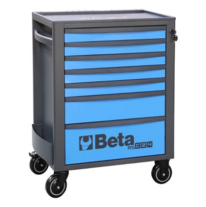 BETA 7 Drawer ABS Wheeled Roller Cabinet