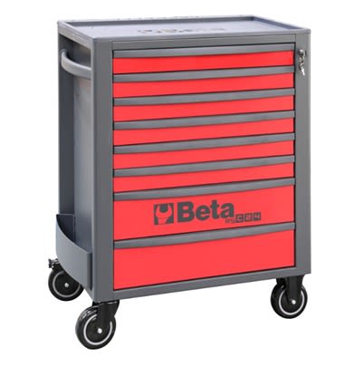 BETA 8 Drawer ABS Wheeled Roller Cabinet