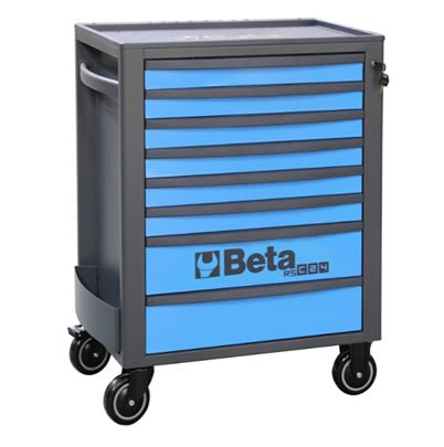 BETA 8 Drawer ABS Wheeled Roller Cabinet