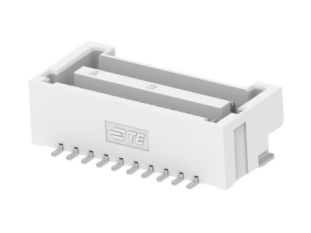 TE Connectivity, Grace Inertia 1.25 PCB Header, 1.25mm Pitch, 20 Way, 2 Row Straight, Vertical