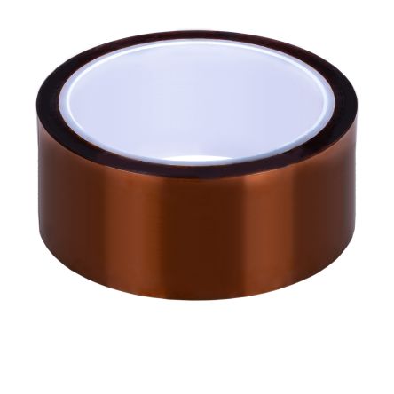RS PRO Electro Insulating Tape Amber Kapton Electrical Tape, 50mm x 33m