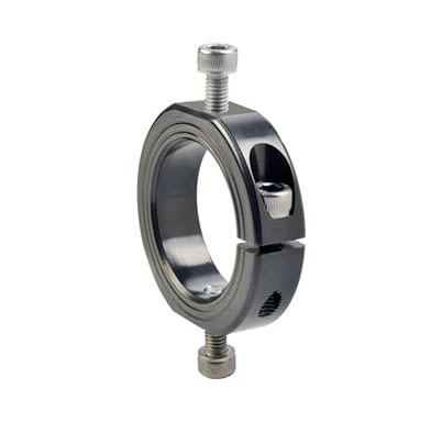 Ruland Collar, One Piece, Clamp Screw, Bore 40mm, OD 60mm, W 15mm, Anodised Aluminium