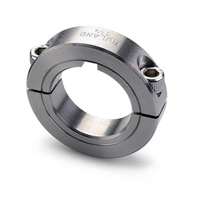 Ruland Collar, One Piece, Clamp Screw, Bore 16mm, OD 34mm, W 13mm, Stainless Steel