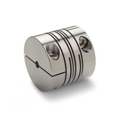 Ruland Slit Coupling, 20mm Outside Diameter, 6mm Bore, 21.5mm Length Flexible Coupling