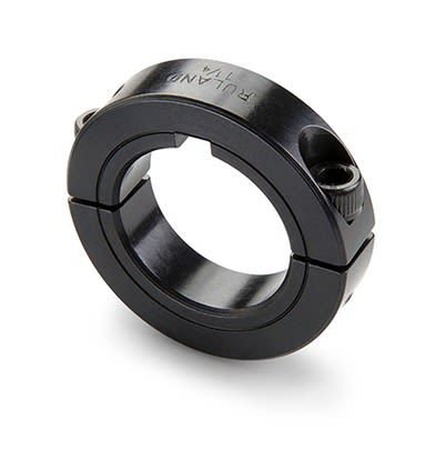 Ruland Collar, One Piece, Clamp Screw, Bore 50mm, OD 78mm, W 19mm, 1215 Lead-Free Carbon Steel