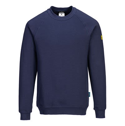 Portwest AS24 Navy Work Sweatshirt L