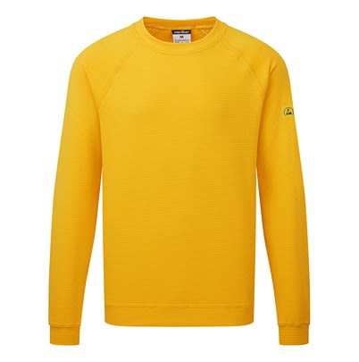 Portwest AS24 Yellow Work Sweatshirt L