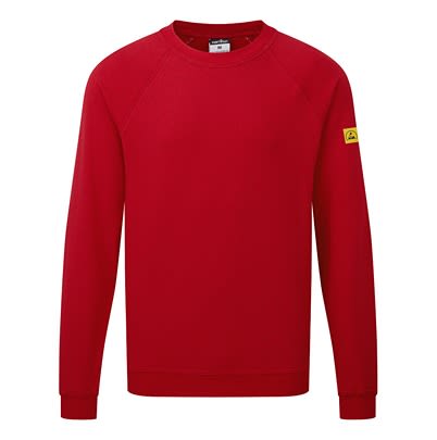Portwest AS24 Red Work Sweatshirt XL