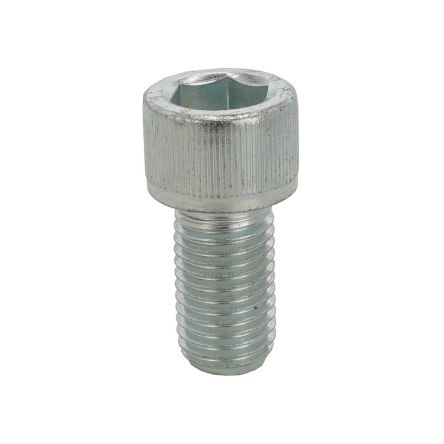 RS PRO Bright Zinc Plated Carbon Steel Hex Screw, DIN 912, ISO 898-1, M14 x 50mm