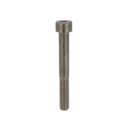RS PRO Black Stainless Steel Hex Screw, DIN 912, M5 x 80mm