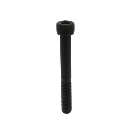 RS PRO Black Carbon Steel Hex Screw, DIN 912, ISO 898-1, M6 x 80mm