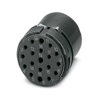 Phoenix Contact Socket Circular Connector Insert 19 Way for use with Circular Connector