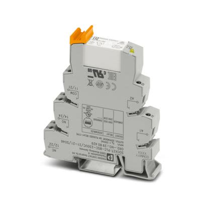 Phoenix Contact Relay Module, DIN Rail Mount, 230V ac Coil, DPDT