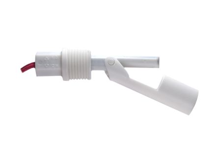 Gems Sensors LS-7 Series Horizonal Side Mount Level Switch Level Sensor, SPST Output, Versaplast Body