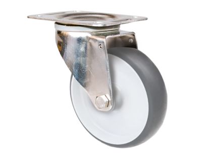 Guitel Hervieu Swivel Castor Wheel, 150kg Capacity, 160mm Wheel