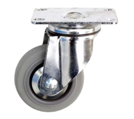 Guitel Hervieu Swivel Castor Wheel, 70kg Capacity, 80mm Wheel