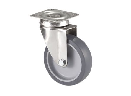 Guitel Hervieu Swivel Castor Wheel, 80kg Capacity, 100mm Wheel