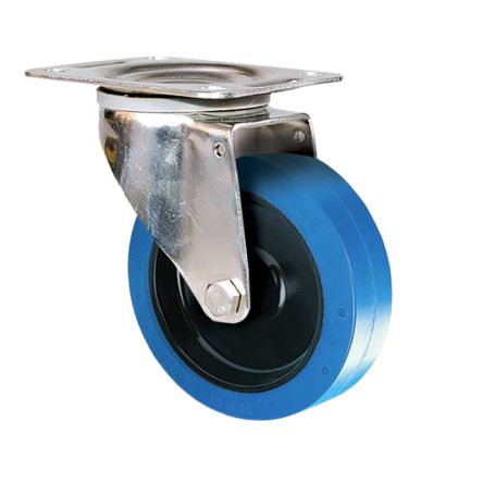 Guitel Hervieu Swivel Castor Wheel, 150kg Capacity, 100mm Wheel