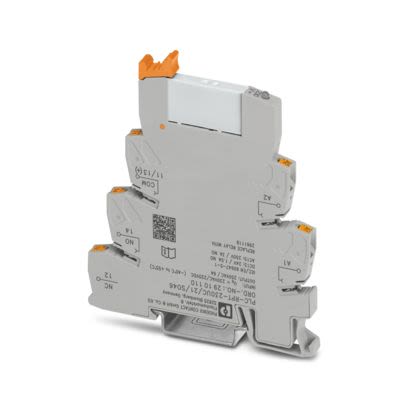 Phoenix Contact Relay Module, DIN Rail Mount, 230V ac Coil, SPDT