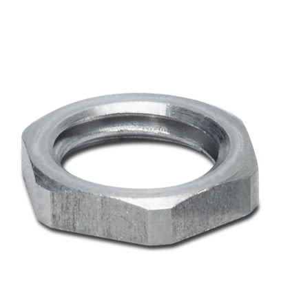 Phoenix Contact Silver Stainless Steel Cable Gland Locknut, M12mm Thread